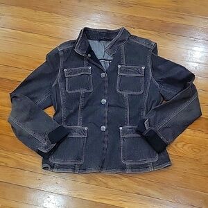 Elie Tahari Jean jacketw